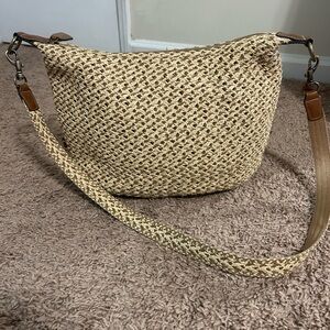 Eric Javits straw mid size woven bag